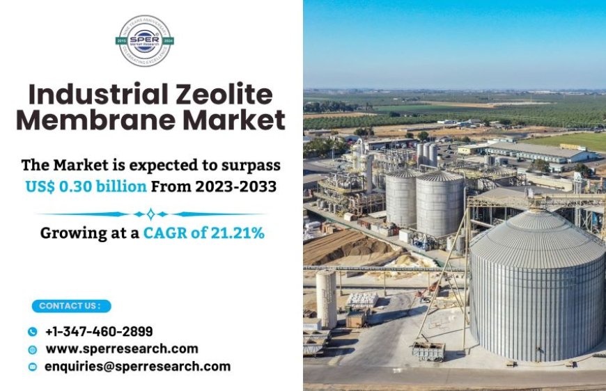 Industrial Zeolite Membrane Market Growth and Size, Revenue, Key Players, Business Opportunities, and Forecast 2023-2033: SPER Market Research