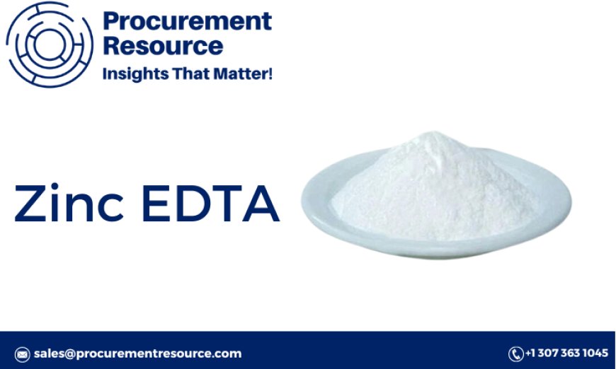 Zinc EDTA Production Process with Cost Analysis