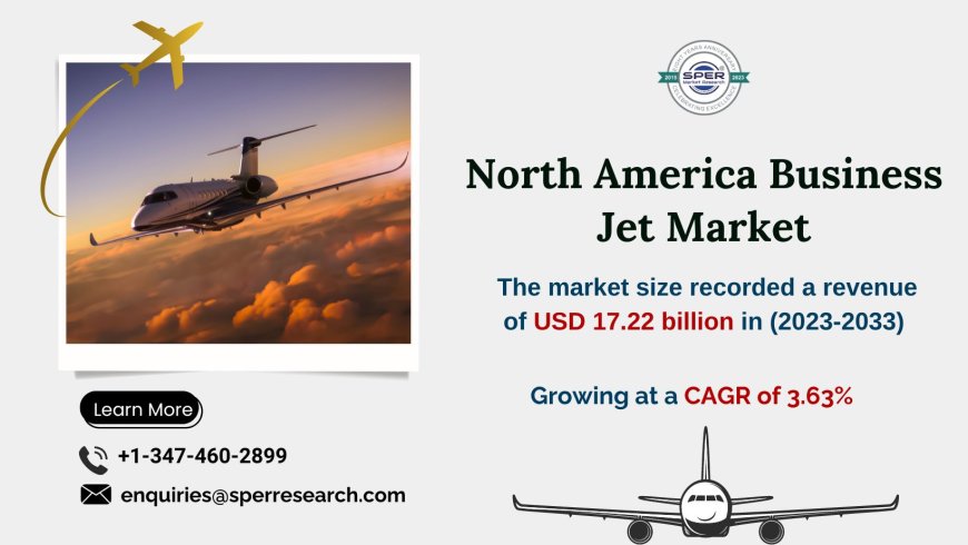 North America Business Jet Market Trends, Size, Revenue, Growth Potential, Opportunities, and Forecast 2024-2033 by SPER Market Research