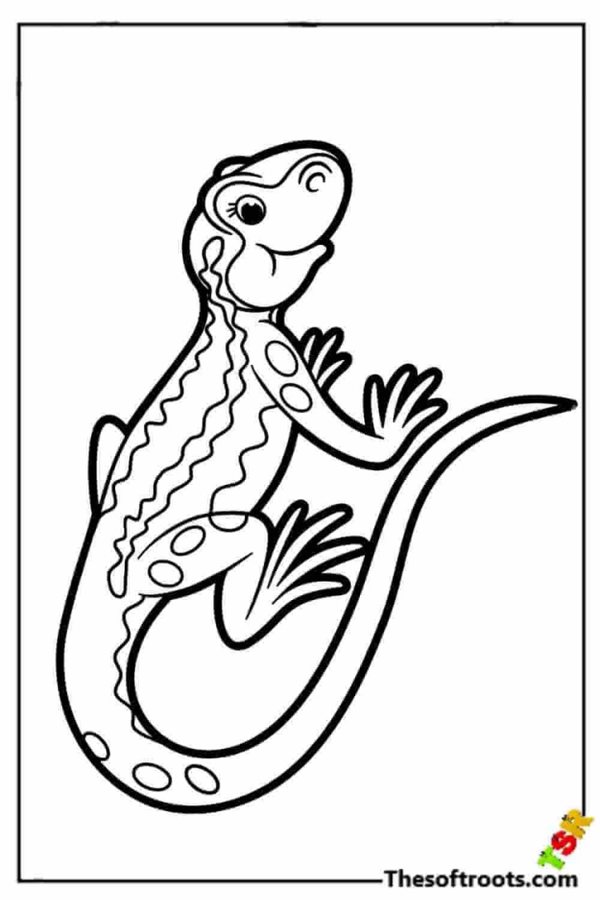 The Fun and Educational Benefits of Lizard Coloring Pages