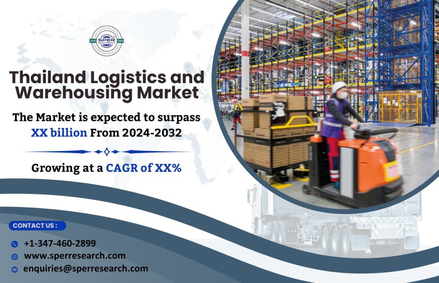 Thailand Logistics and Warehousing Market Business Opportunities, Growth Drivers, Challenges, and Forecast 2024-2032: SPER Market Research