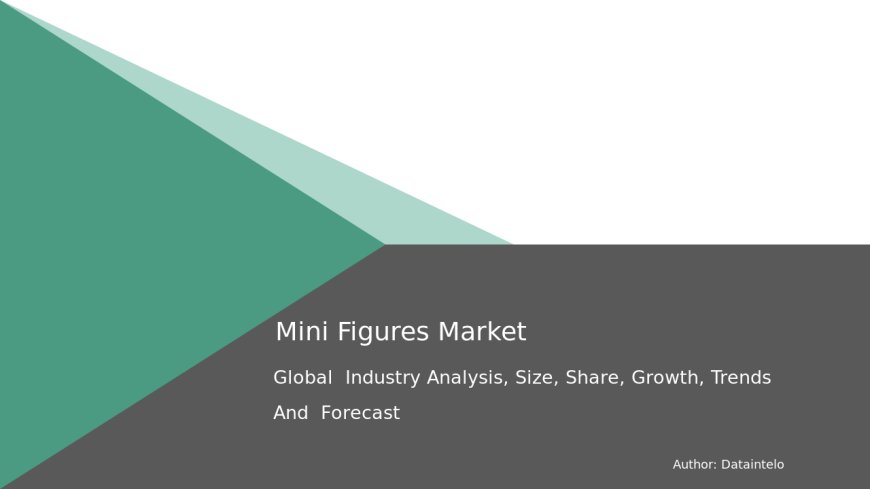 Dataintelo’s Insights into Mini Figures Market: Size, Trends, and Share