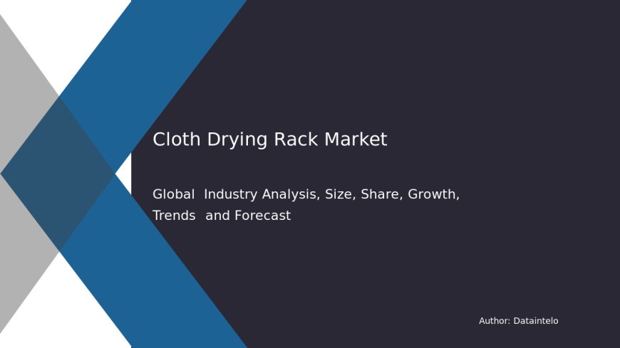 Cloth Drying Rack Market Trends 2032: Size and Share Forecast Overview