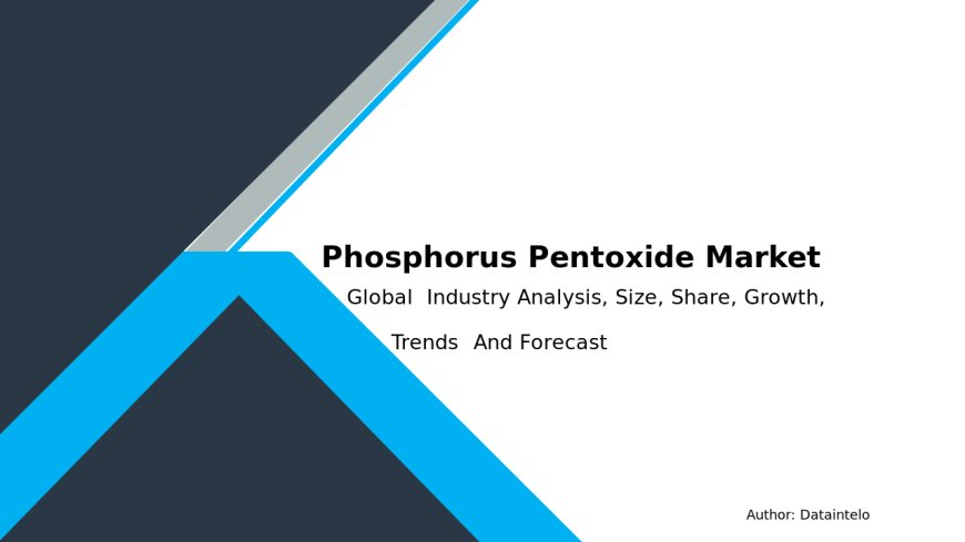 Phosphorus Pentoxide Market Size Forecast | Growth and Trends Analysis [2032]