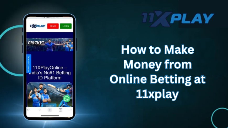 How to Make Money from Online Betting at 11xplay