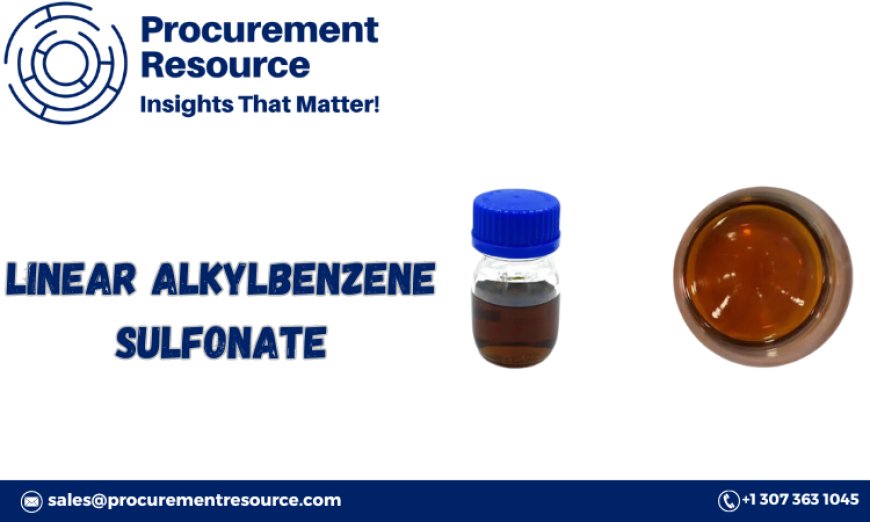 Linear Alkylbenzene Sulfonate Production Process with Cost Analysis