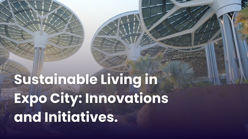 Sustainable Living in Expo City: Innovations and Initiatives