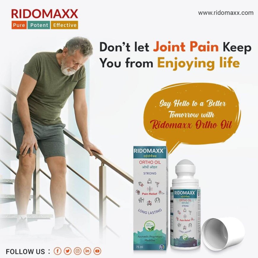 Ortho Oil for Muscle Pain and Strain