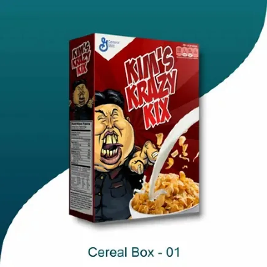 Custom Cereal Boxes: Stand Out on the Breakfast Shelf