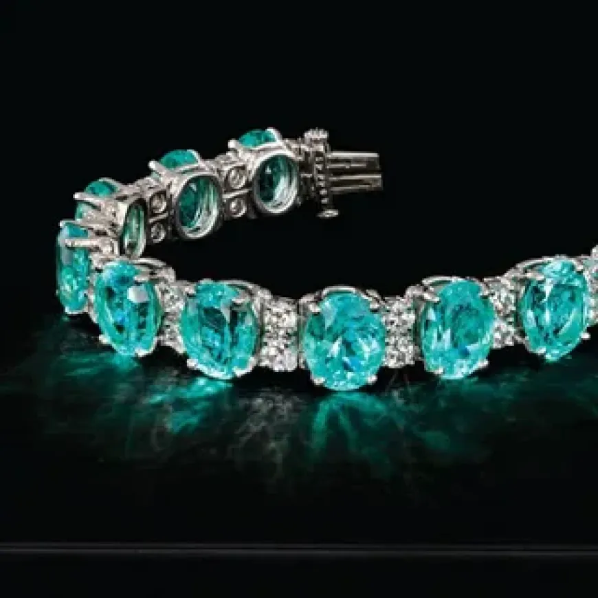 Chic Paraiba Earrings for Effortless Style