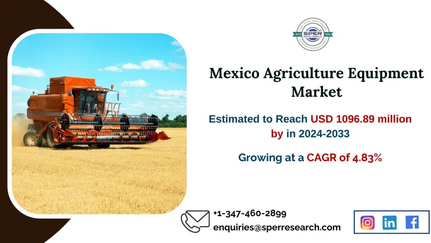 Mexico Farm Equipment Market Growth, Trends, Leading Players, and Forecast till 2033: SPER Market Research