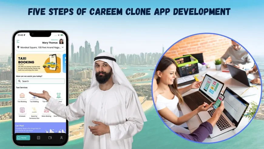 Five Steps of Careem Clone App Development