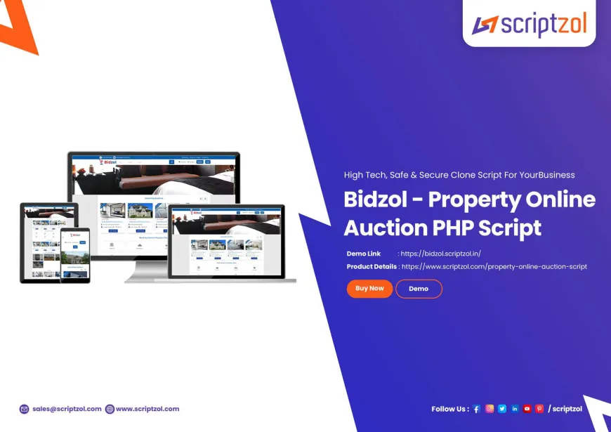 Scriptzol Property Online Auction Script