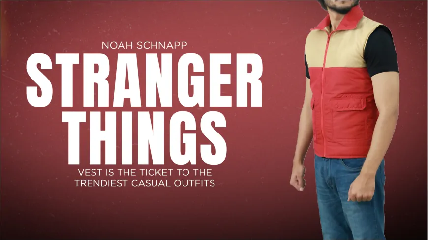 Noah Schnapp Stranger Things Vest Is The Ticket To The Trendiest Casual Outfits