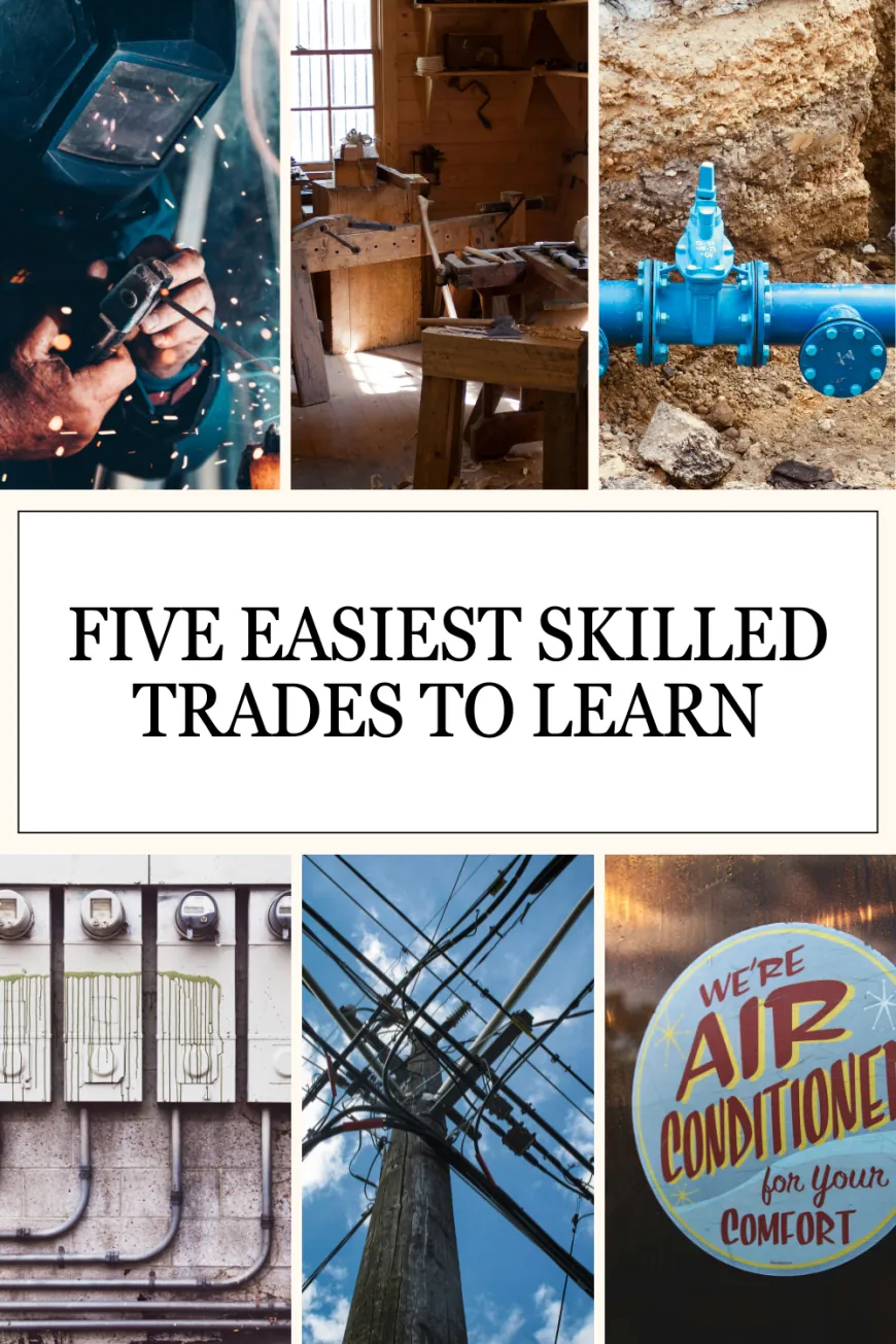 Five Easiest Skilled Trades to Learn: Your Path to a Rewarding Career