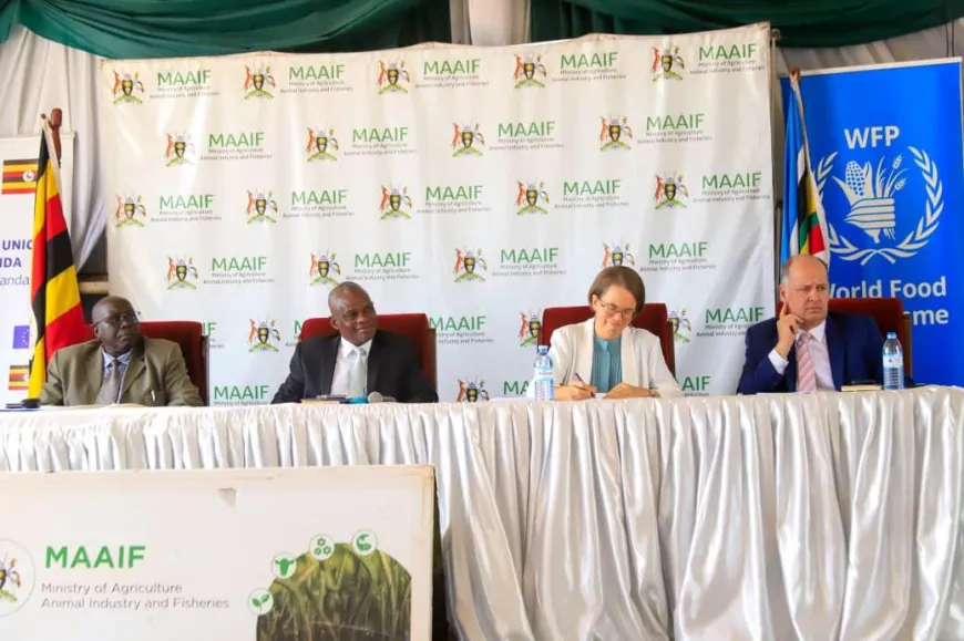 MAAIF launches UGX 20 Billion project to enhance food security & resilience of food production systems in Karamoja.