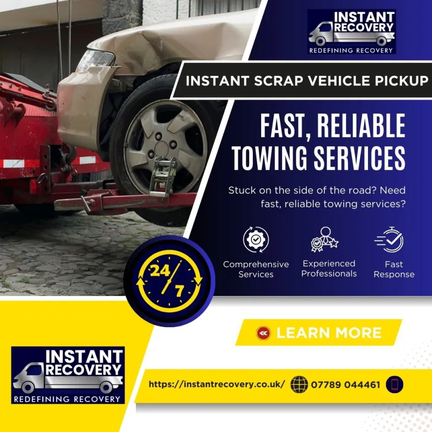 Car Recovery Services in East London: Why Choose InstantRecovery?