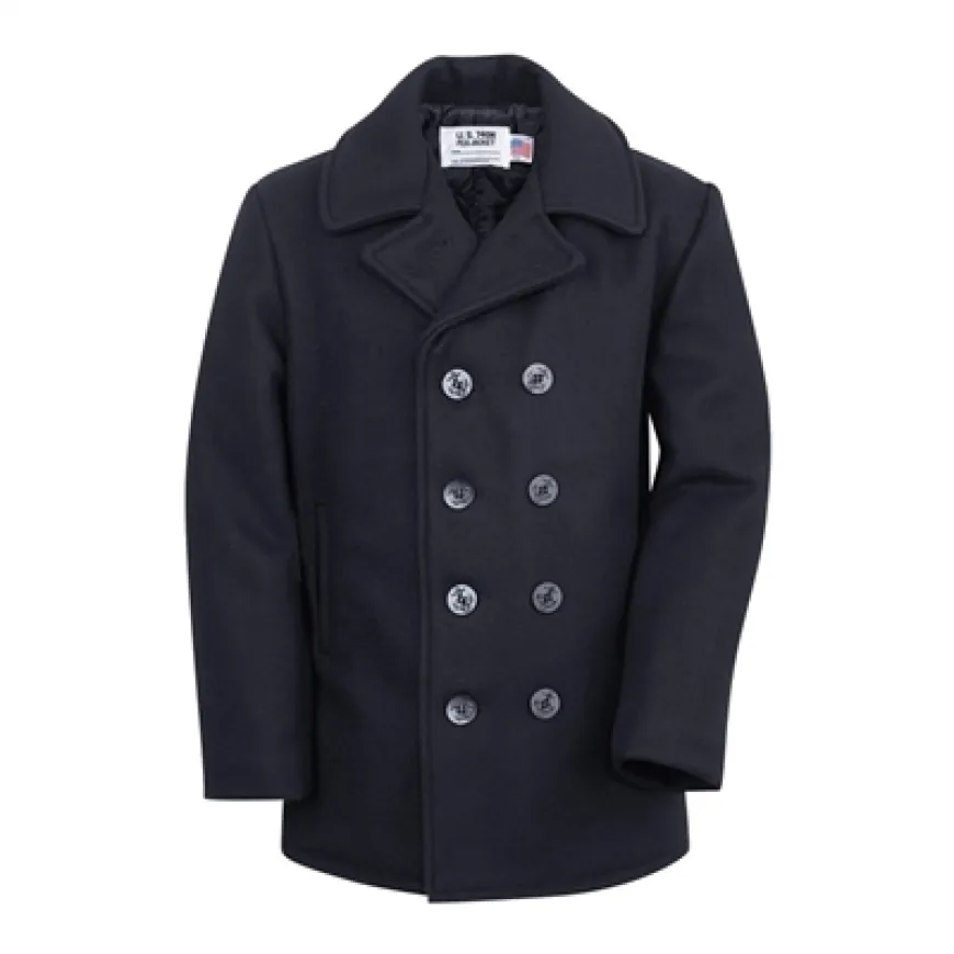 ArmyNavyUSA Announces Premium Availability of the Iconic Schott Navy Wool Pea Coat - 740