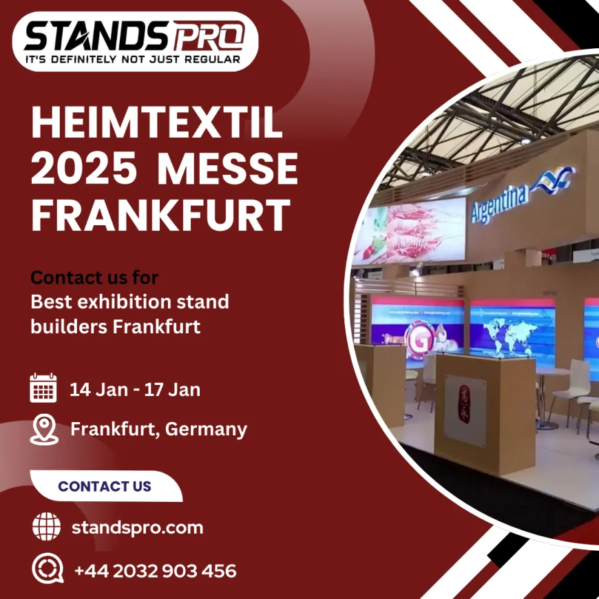 Heimtextil Frankfurt 2025 is the future of Home and Contract Textiles