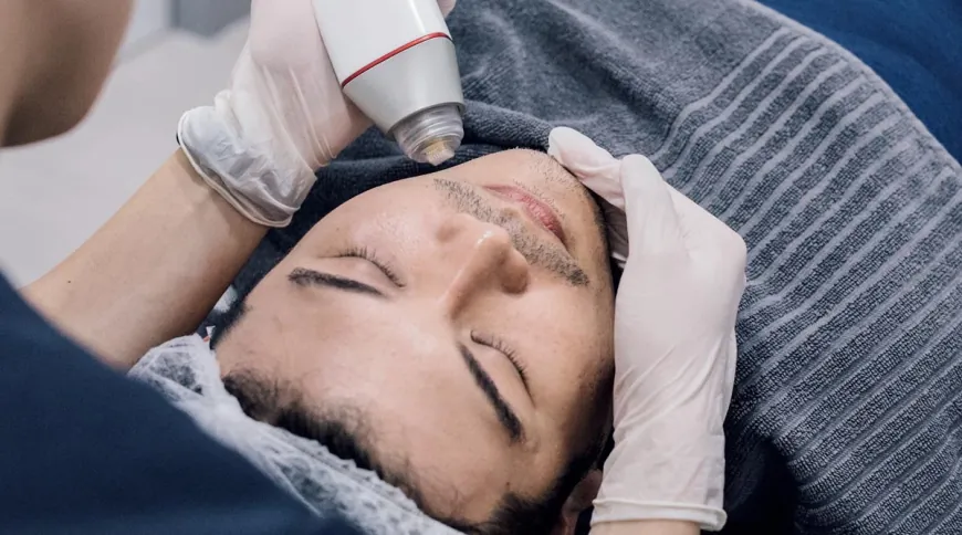 Is fractional RF microneedling recommended for men in Dubai