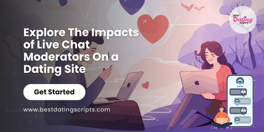 Explore The Impacts of Live Chat Moderators On a Dating Site