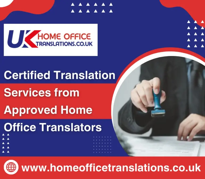 Home Office Approved Translator in UK