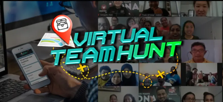 The 1st Ever Hybrid Event Virtual Treasure Hunt & Virtual Team Building