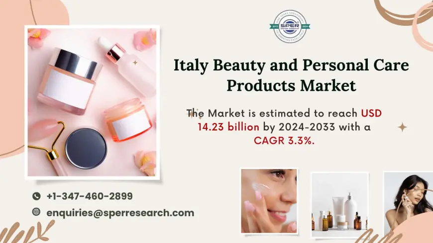 Italy Luxury Beauty Products Market projected to hit USD 14.23 billion by 2033, growing at a CAGR of 3.3% - SPER Market Research