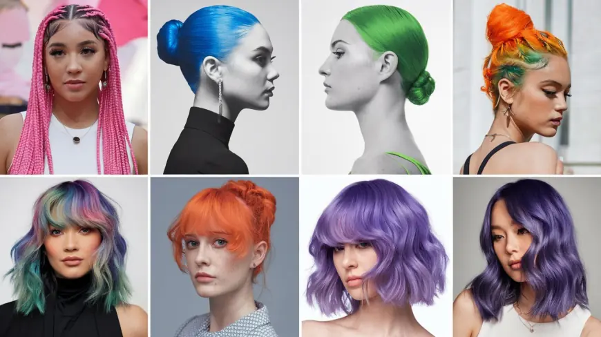 Bold Hair Color Ideas for Every Season and Style