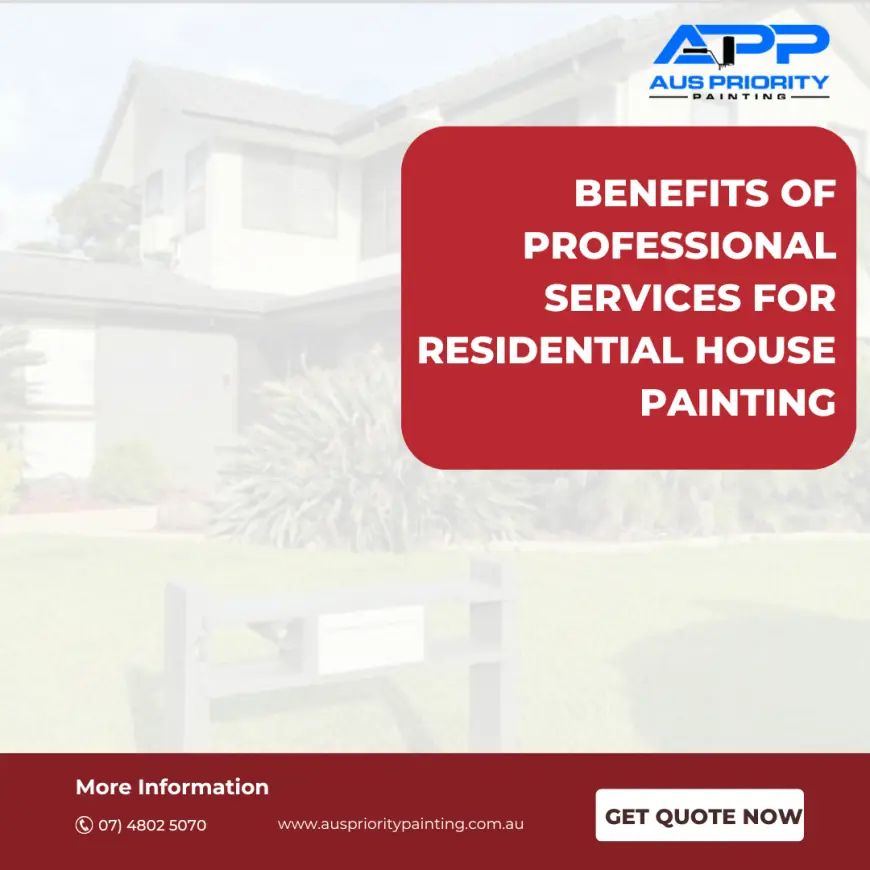 The Benefits of Professional Services For Residential House Painting