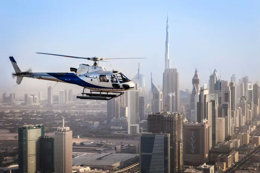 Helicopter Ride Dubai – A Sky-High Experience with Star Premium Travels