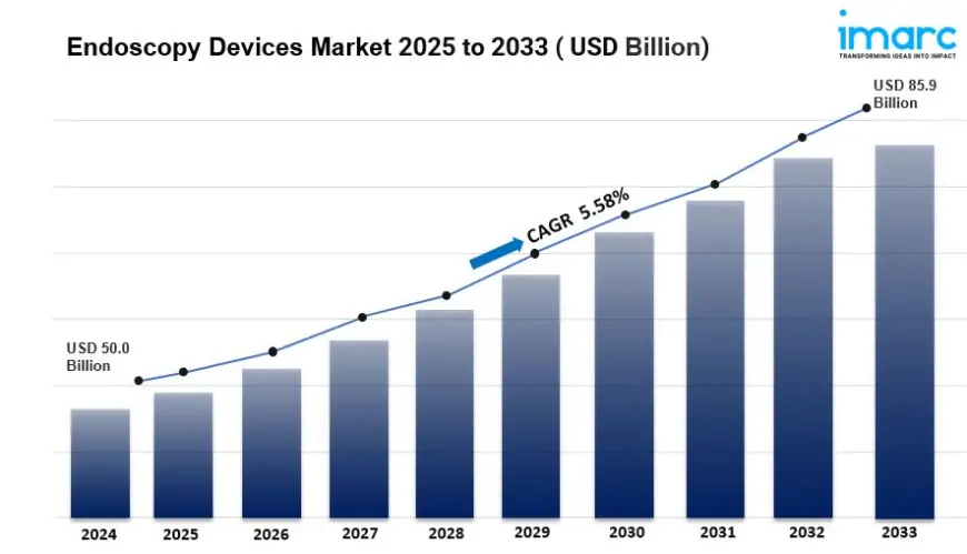 Endoscopy Devices Market is Expected to Reach USD 85.9 Billion by 2033