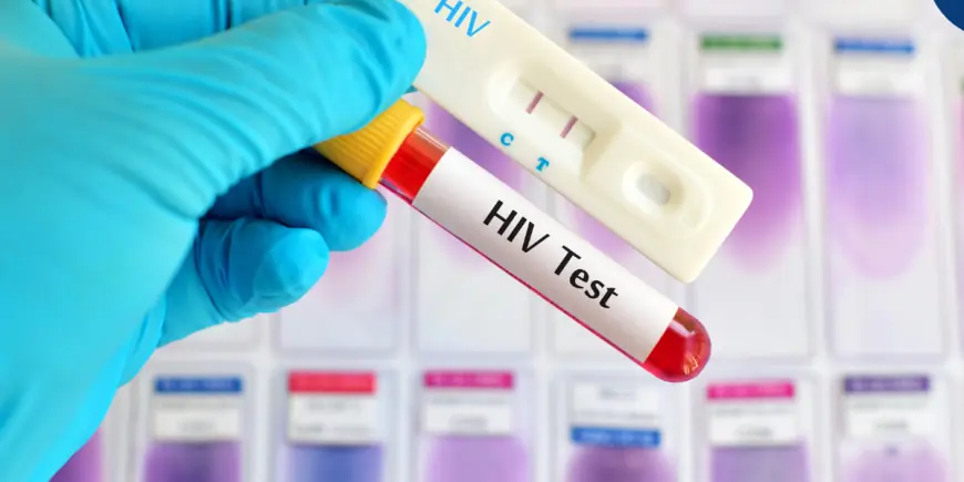 How much time can someone with HIV live?