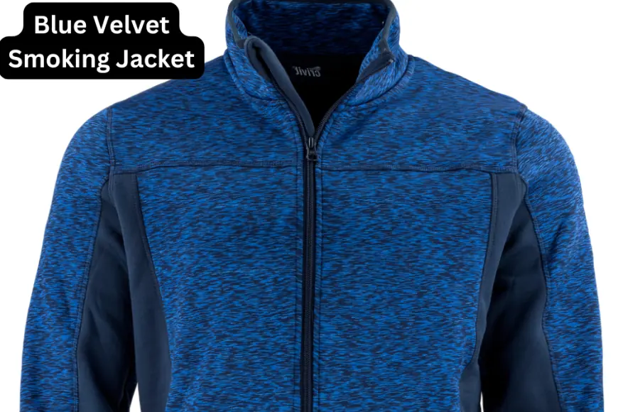 Blue Velvet Smoking Jacket: Timeless Elegance and Sophistication