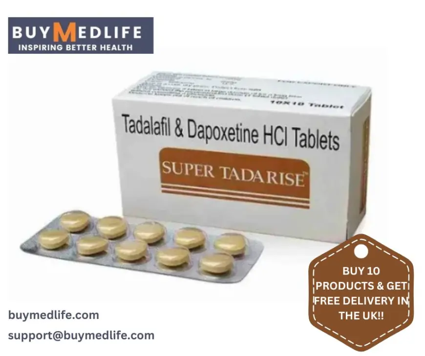 Super Tadarise: Combining Tadalafil and Dapoxetine for Maximum Effect