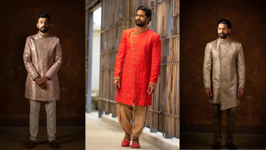 Why the Jodhpuri Indo Western Sherwani is Perfect for Your Wedding Day