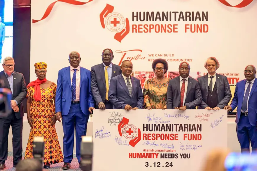 Uganda Red Cross unveils the Humanitarian Response Fund to mobilize resources for emergency preparedness in Uganda.