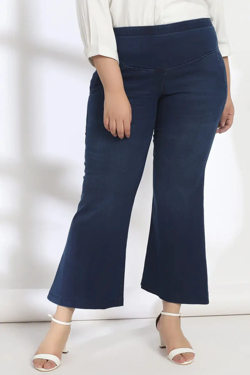 Style Redefined with Plus Size Jeans by Amydus