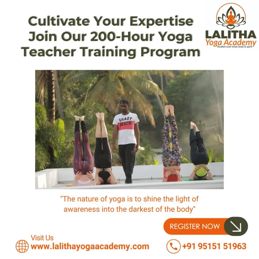 Drop in Yoga Classes in Varkala, Kerala: Lalitha Yoga Academy