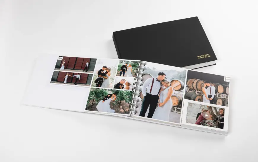 Video Album Book: A Modern Twist on Wedding Memories