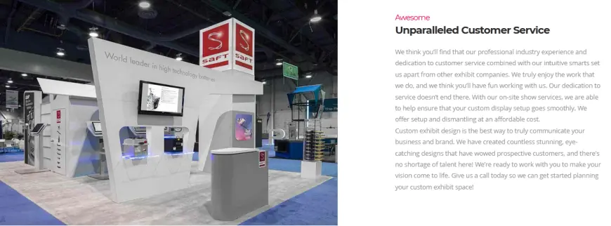 Stand Out with Exceptional Trade Show Booth Design and Booth Exhibition Rental