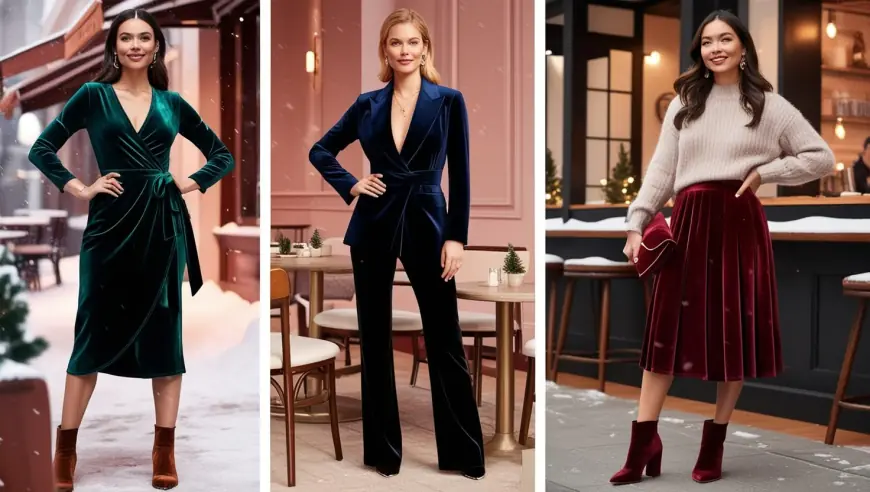 5 Non-Holiday Ways to Wear Velvet This Winter