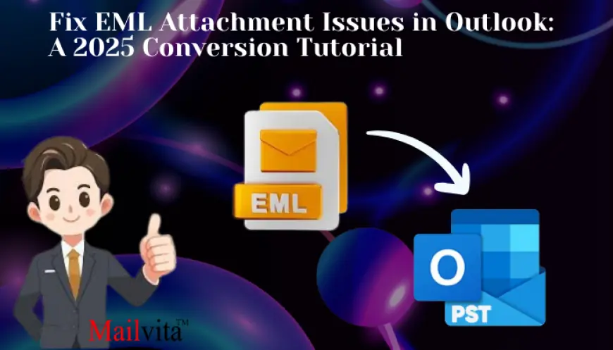 Fix EML Attachment Issues in Outlook: A 2025 Conversion Tutorial