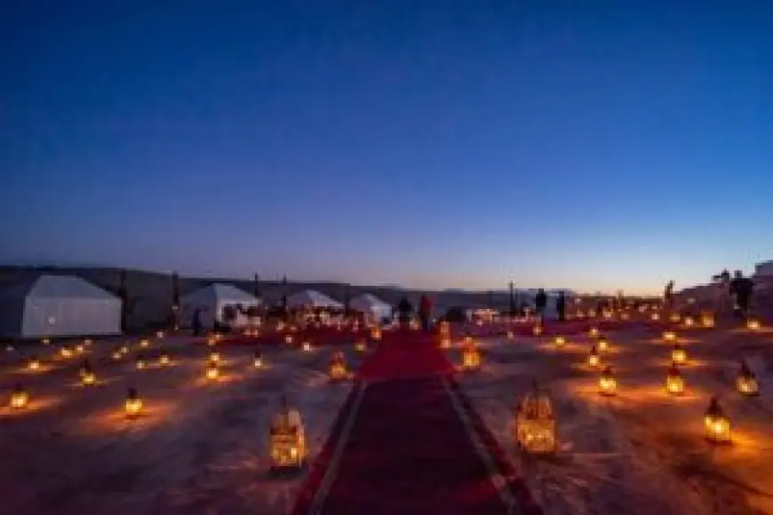 Sunset and Magical Dinner in Agafay Desert: An Unforgettable Experience