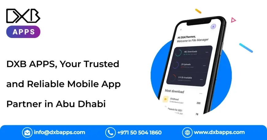 DXB APPS is revolutionizing industries with tailored Mobile App Development Dubai digital solutions