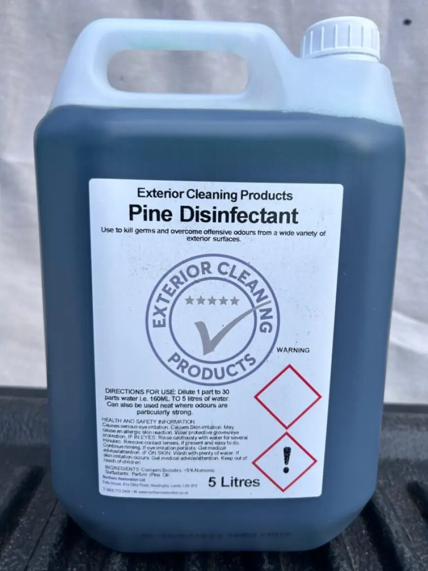 Eco-Friendly Cleaning: The Power of Pine Disinfectant from Exterior Cleaning Products Ltd