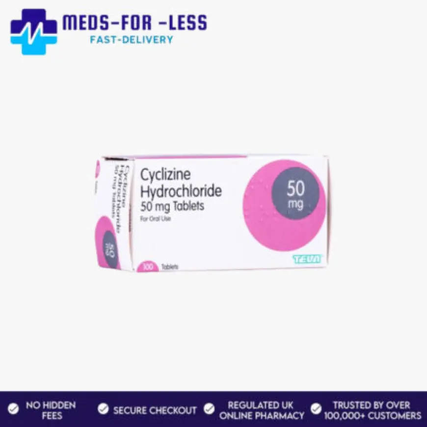 BUY CYCLIZINE ONLINE | BUY CYCLIZINE UK | MEDSFORLESS