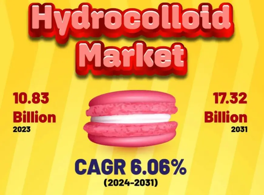 Hydrocolloids Market: Cost Growth-strategies, Historical, Data & Market Forecast 2031