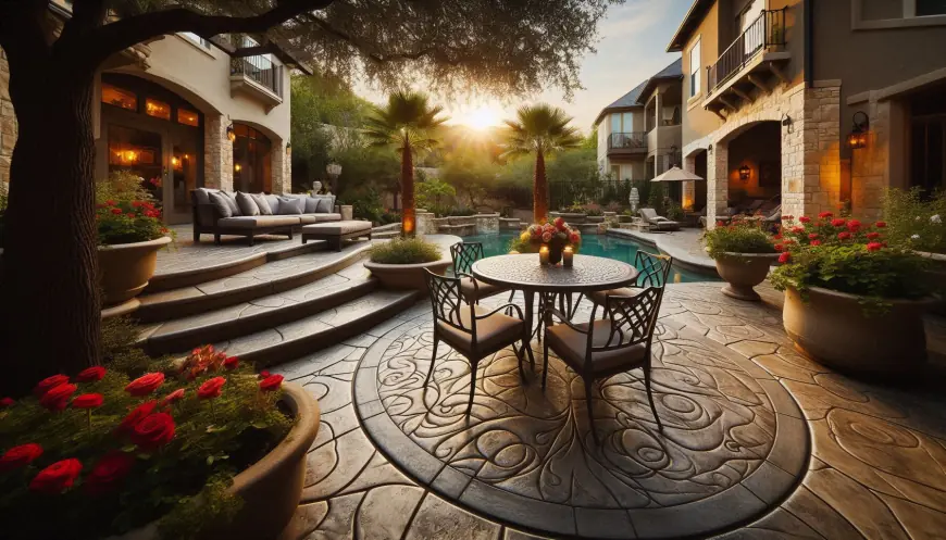 Stamped Concrete San Antonio: Affordable Elegance Redefined