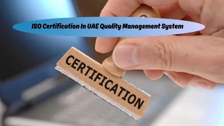 ISO Certification In UAE, Sharjah, Abu Dhabi, Dubai